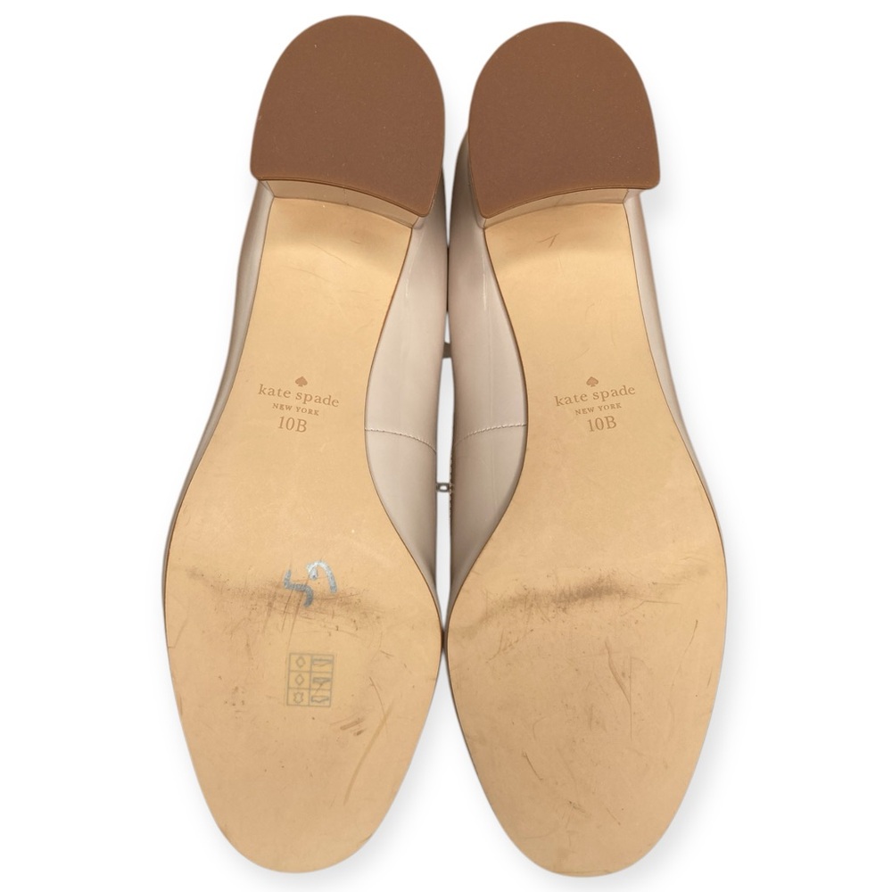 Kate Spade New York 10 Bev Bette Bow Tusk Patent Leather Block Heels - Picture 13 of 16